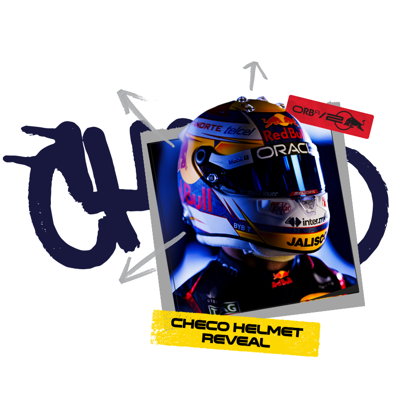 Checo Helmet Reveal